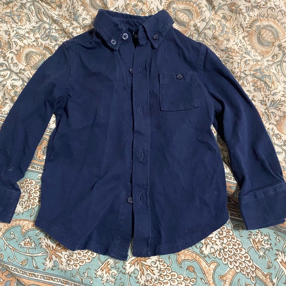 Janie and Jack 18-24 mths Button Down